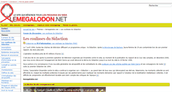 Desktop Screenshot of lemegalodon.net